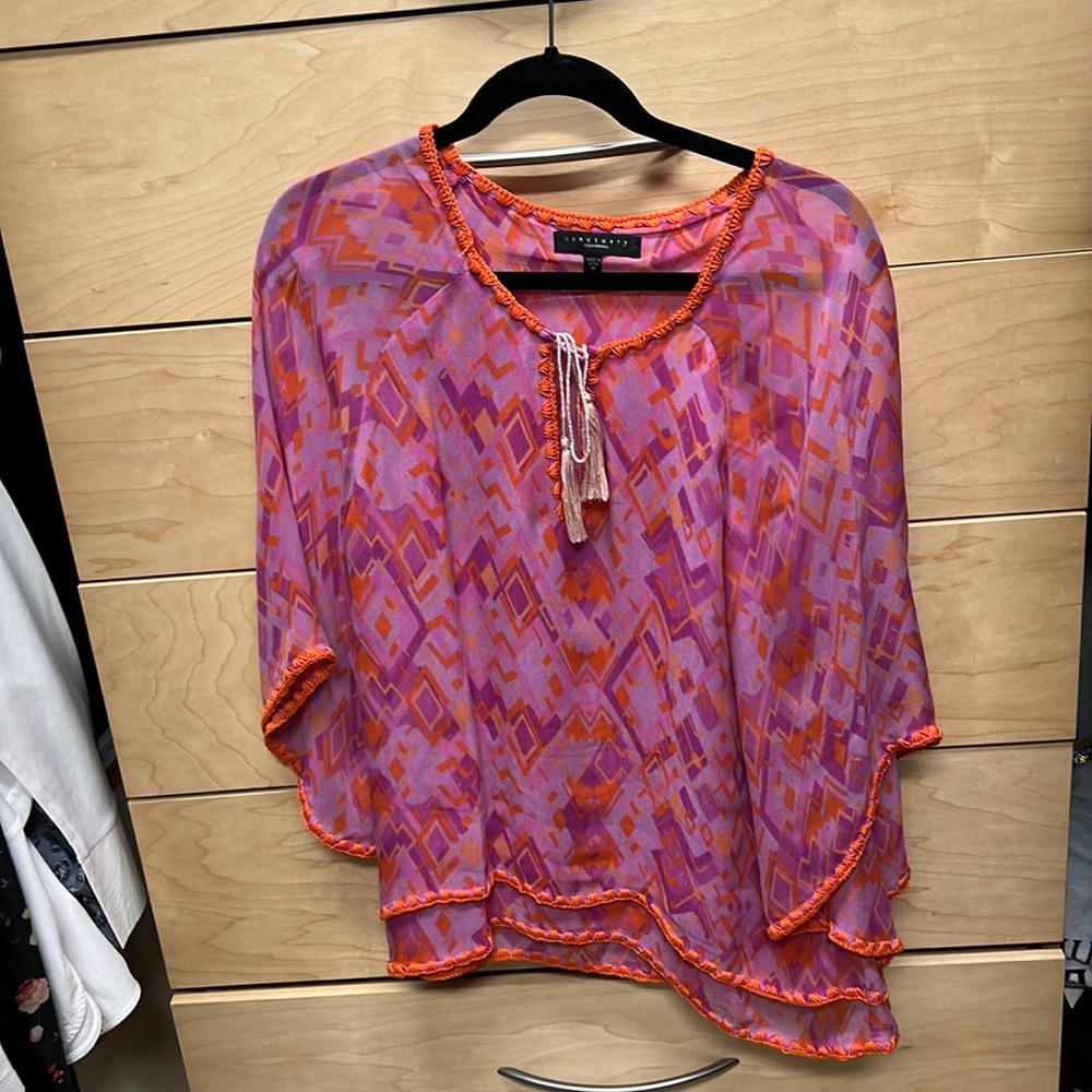 Bright fun viscose Sanctuary blouse